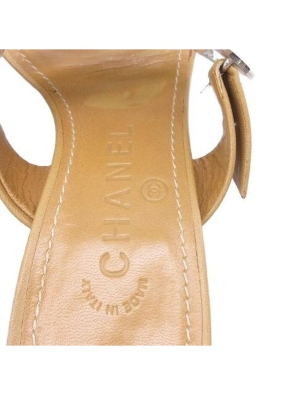 Chanel 293 CC Logo Mules Sandals - Picture 7 of 8